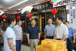 全國供銷總社常務理事侯順利一行來公司考察